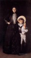 La señora Edward L Davis y su hijo Livingston retrato John Singer Sargent